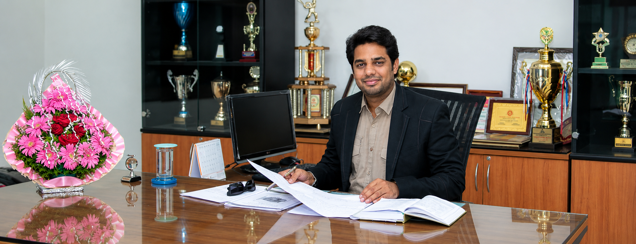 Siddharth R Arimanda, Chairman of Nalanda Group of Institutions