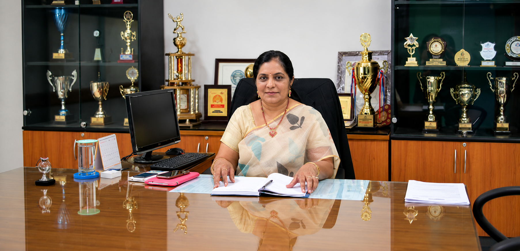 Arimanda Vijaya Sarada Reddy, Founder Secretary and Advisor